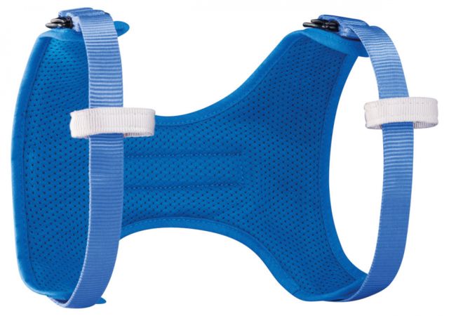 Petzl Body Children's Positioning Harness for Macchu Blue