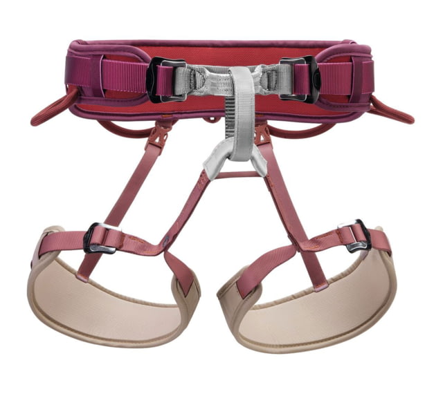 Petzl Corax Climbing Harness Dark Red 2