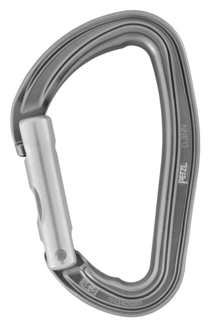 Petzl Djinn Straight Carabiner Gray