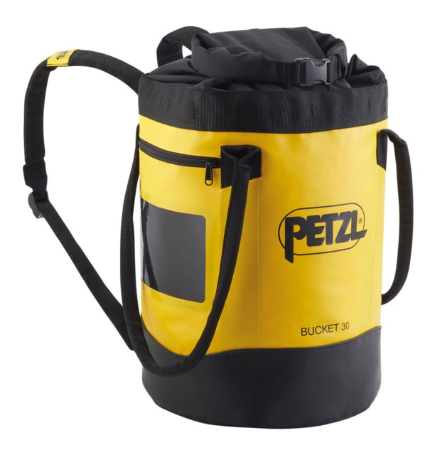 Petzl Freestanding Bucket Rope Bag Yellow/Black 30L