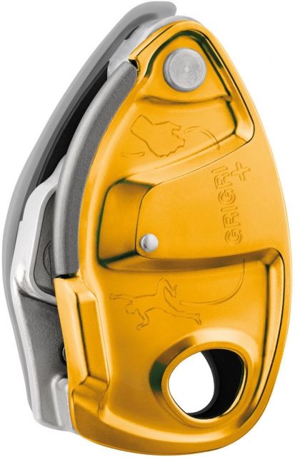 Petzl GriGri w/Assisted Braking Belay Device w/Anti-Panic Feature Orange D13A AG