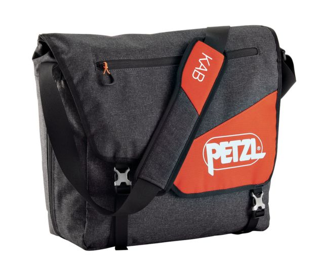 Petzl KAB Courier Style Large Rope Bag Gray