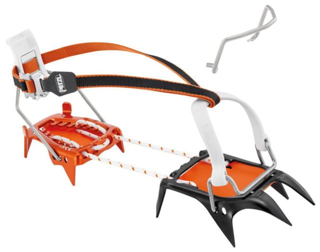 Petzl Leopard Crampons Hybrid Leverlock Universel