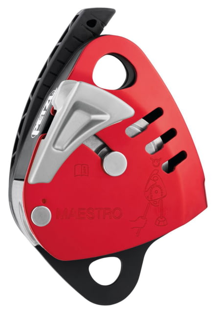 Petzl Maestro L Descender Red 12.5-13 mm