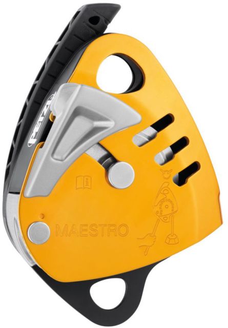 Petzl Maestro S Descender Yellow