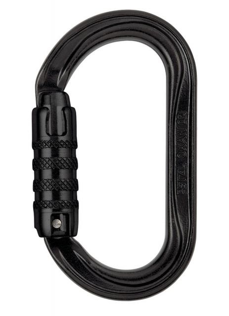 Petzl Oxan Carabiner Black Triact-Lock M72A TLN