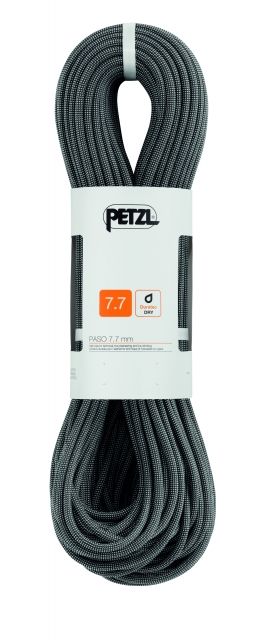 Petzl 7.7mm Paso Guide Rope Gray 60 m R22BG 060