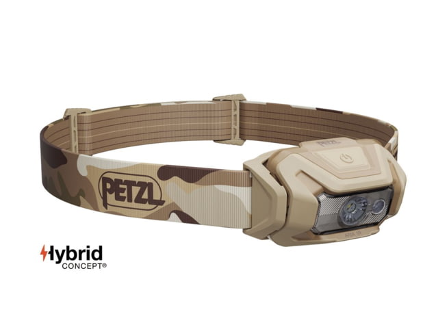 Petzl ARIA 1R RGB Headlamp Camo