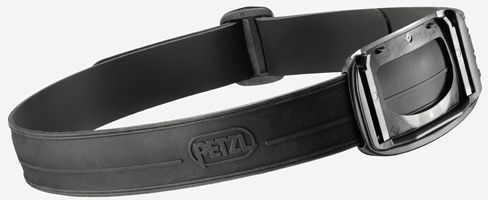 Petzl PIXA Flashlight Rubber Headband Black