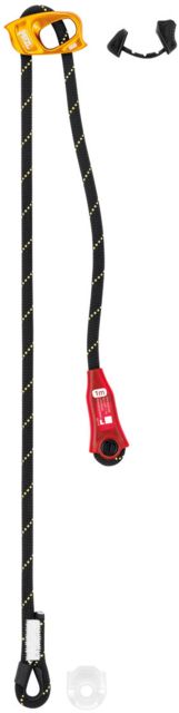 Petzl Progress Adjust-I Single Adjustable Progression Lanyard Black