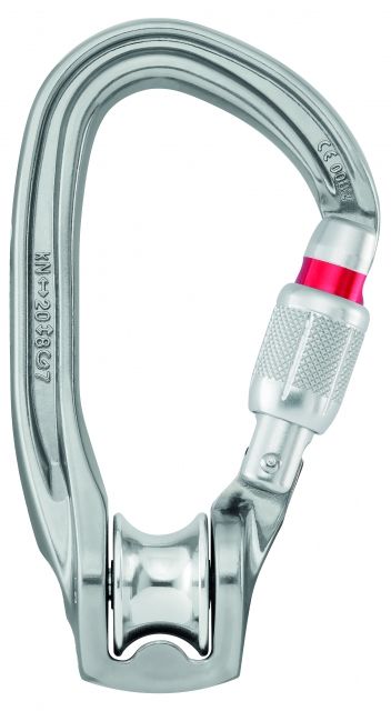 Petzl RollClip Z H-Frame Pulley Carabiner Screw-Lock P75 SL