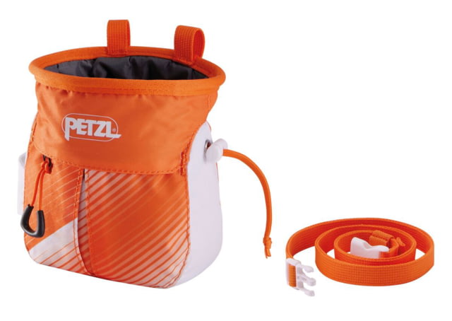 Petzl Petzl Sakapoche Chalk Bag Orange/White