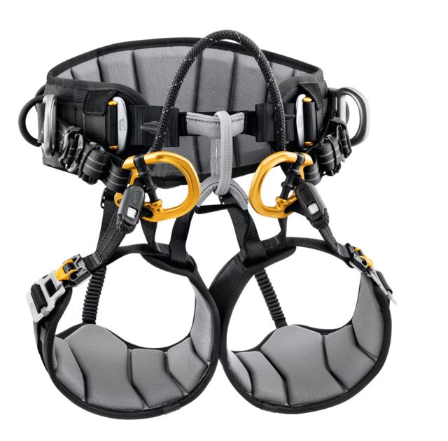 Petzl Sequoia SRT Tree Care Seat Harness Black/Yellow 1