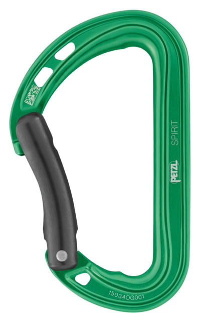 Petzl Spirit Bent Carabiner Green
