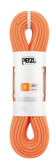Petzl Volta Guide 9.0 mm Rope-Orange-50m