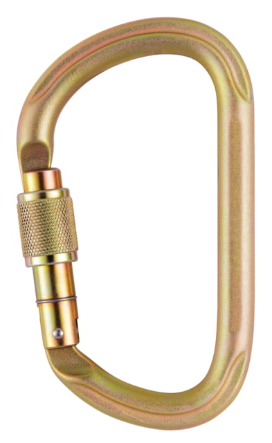 Petzl Vulcan Screw-Lock Connector Gold
