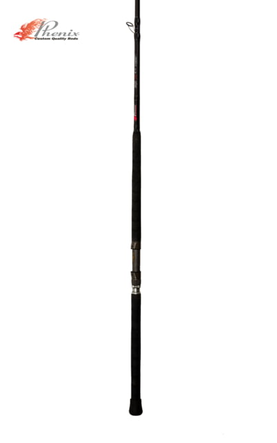 Phenix Abyss HD Casting Rod 12-30# Moderate 1 Pieces Black 7'2"
