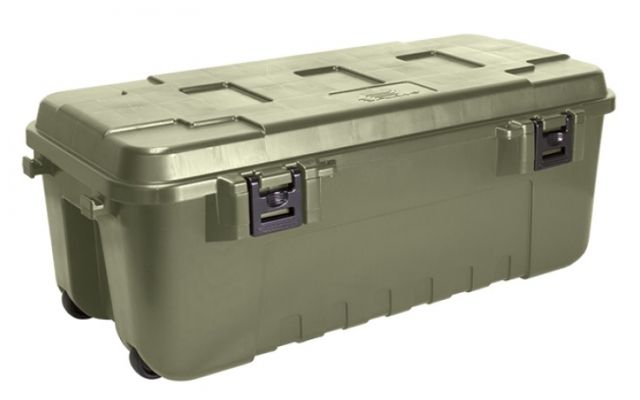 Plano Sportsman 108 Quart Storage Trunk37.75x14x18.25inOD Green 191902