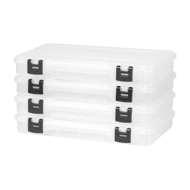 Plano Plano 4 Pack Stowaways Shrinkwrapped Box Clear 3700