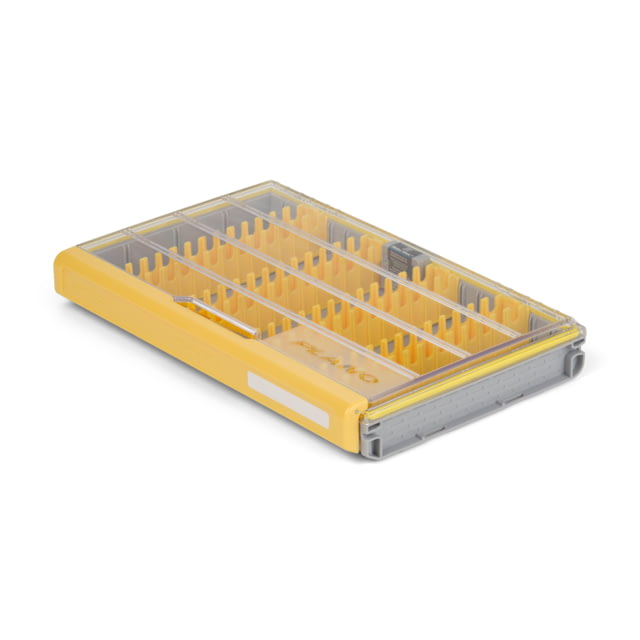 Plano Plano EDGE Vertical Jig & Spybait Box Grey/Yellow 3700