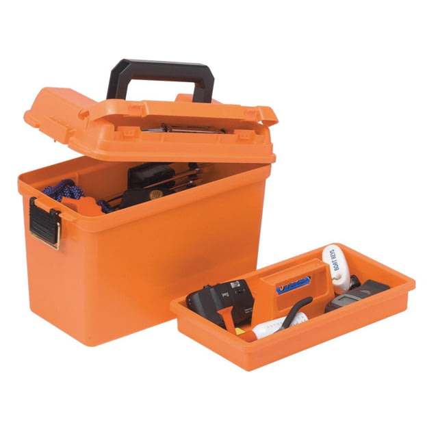 Plano Plano Emergency Supply Box with Shelf Orange