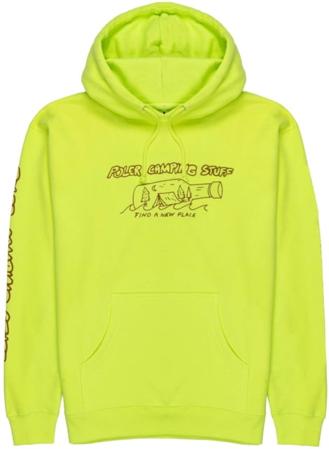 Poler Bottle Hoodie Extra Large Safety Yellow  Yellow-XL