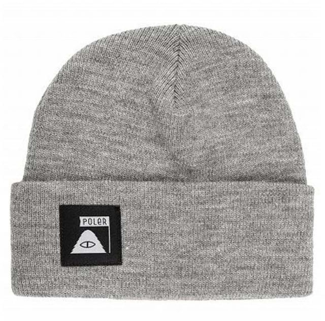Poler Daily Driver Beanie Gray One Size