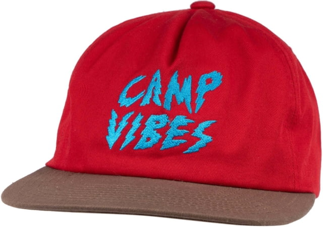 Poler Heavy Vibes Hat Brown/Red One Size