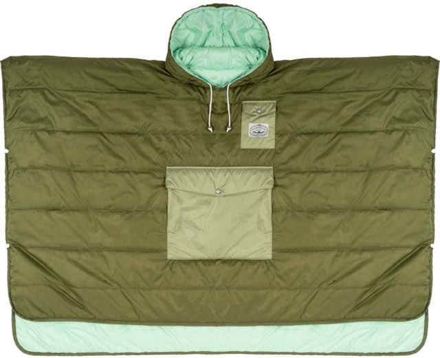 Poler Poncho Jungle Green Large/Extra Large  Green-L/XL