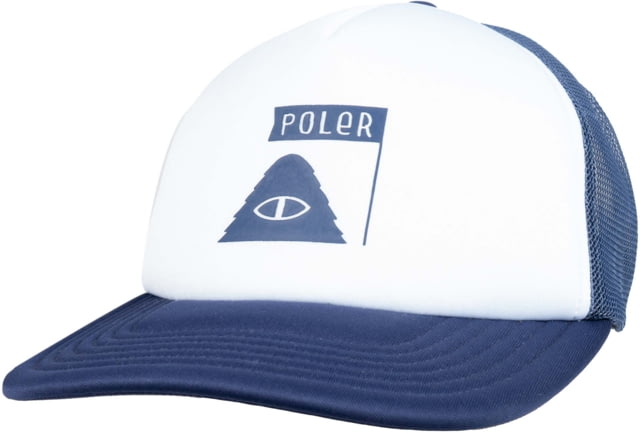 Poler Summit Trucker Hat Navy One Size