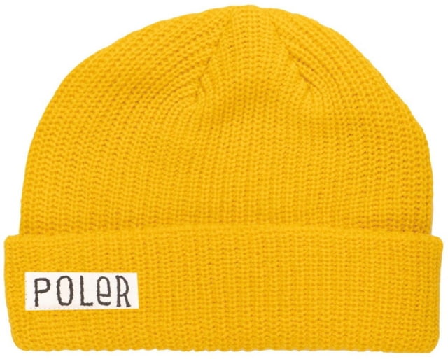 Poler Workerman Beanie Gold One Size