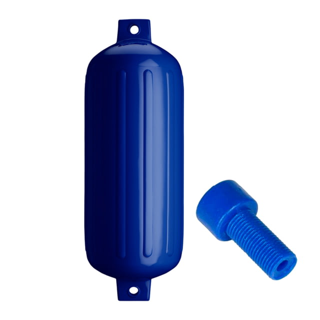 Polyform U.S. G-6 Twin Eye Fender 11in x 30in - Cobalt Blue w/Adapter G-6-COBALT BLUE
