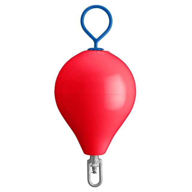 Polyform U.S. Polyform U.S. Mooring Buoy w/Iron 13.5" Diameter - Red