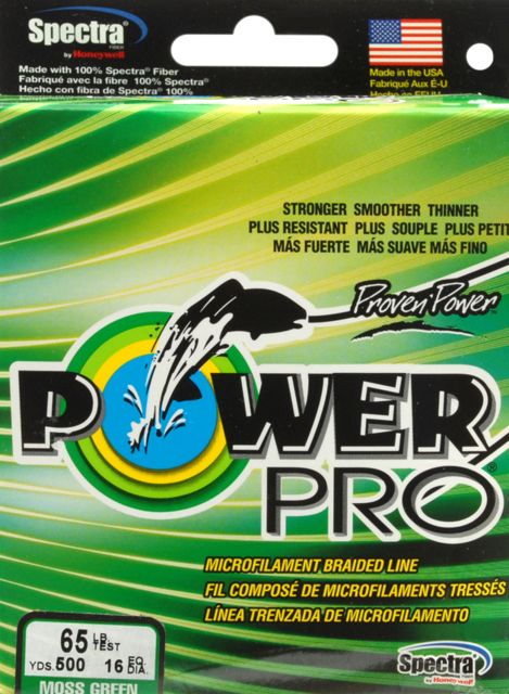 Power Pro 65 X 500 Yd Green 047966