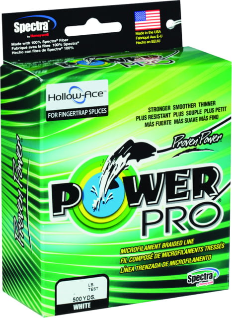 Power Pro Spectra Braided Fishing Line 65lb 500yd White
