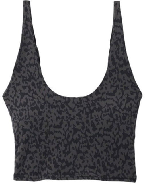 prAna Chakara Crop Top - Women's Dark Iron Wild Medium