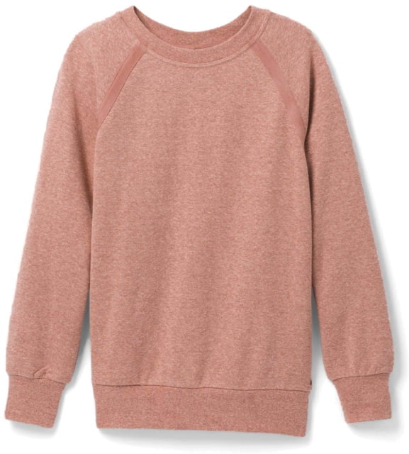 prAna Cozy Up Sweatshirt - Womens Cloud Blush Heather XS