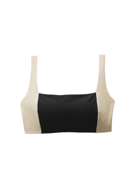 prAna Heavana Hot Spell Bra - Women's Black / Cliffside Heather M