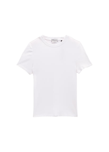 prAna Foundation Rib Tee - Womens White S