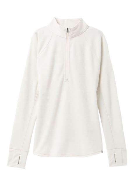 prAna Wensley 1/2 Zip Top - Women's Extra Small Snowflake