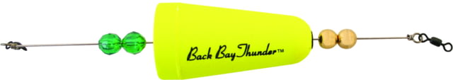Precision Tackle Back Bay Thunder Cone 2-3/4in Weighted Yellow