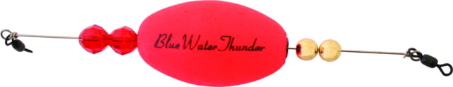 Precision Tackle Blue Water Thunder Oval 2.5in Weighted Orange