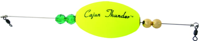 Precision Tackle Cajun Thunder Oval 2.5in Weighted Yellow