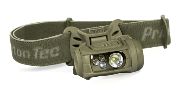 Princeton Tec Remix Pro Nod Kit Headlamps Red/White Bulb 300 Lumens Olive Drab