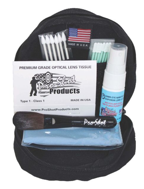Pro-Shot Lens Cleaning Kit w/Tactical Pouch