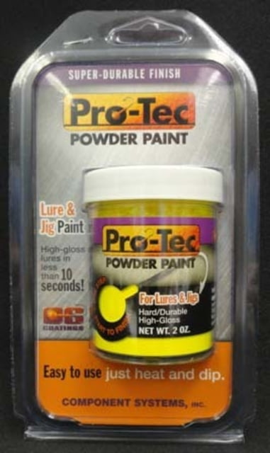 Pro-Tec Powder Paint Powder Paint Yellow Cht 2oz