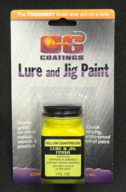 Pro-Tec Powder Paint Vinyl Jig Paint Cd Yellow Chartreuse 1oz