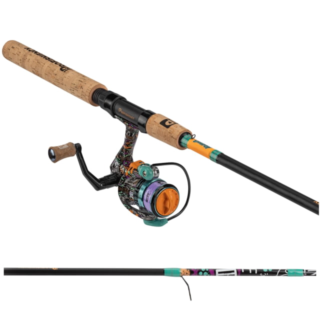 ProFISHiency Krazy 3 Spinning Combo 5ft8in 2pc Medium Light 5.2-1 4+1