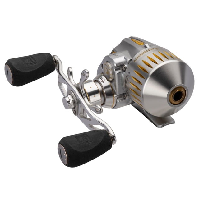 ProFISHiency Micro Sniper Spincasting Reel 6.2:1 8+1 Right Silver/Gold Clam Pack