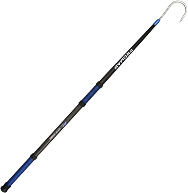 Promar Elite Series Carbon Fiber Gaff- 6FT 4in Hook 316 Stainless Steel Floating